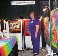 Photo of Dottie Gantt at the "Salute To Small Business" expo
